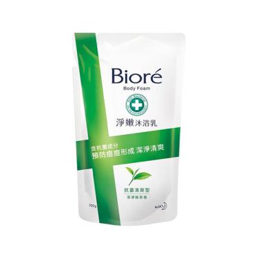 【Biore蜜妮】 淨嫩沐浴乳 補充包(抗菌清爽型)700g